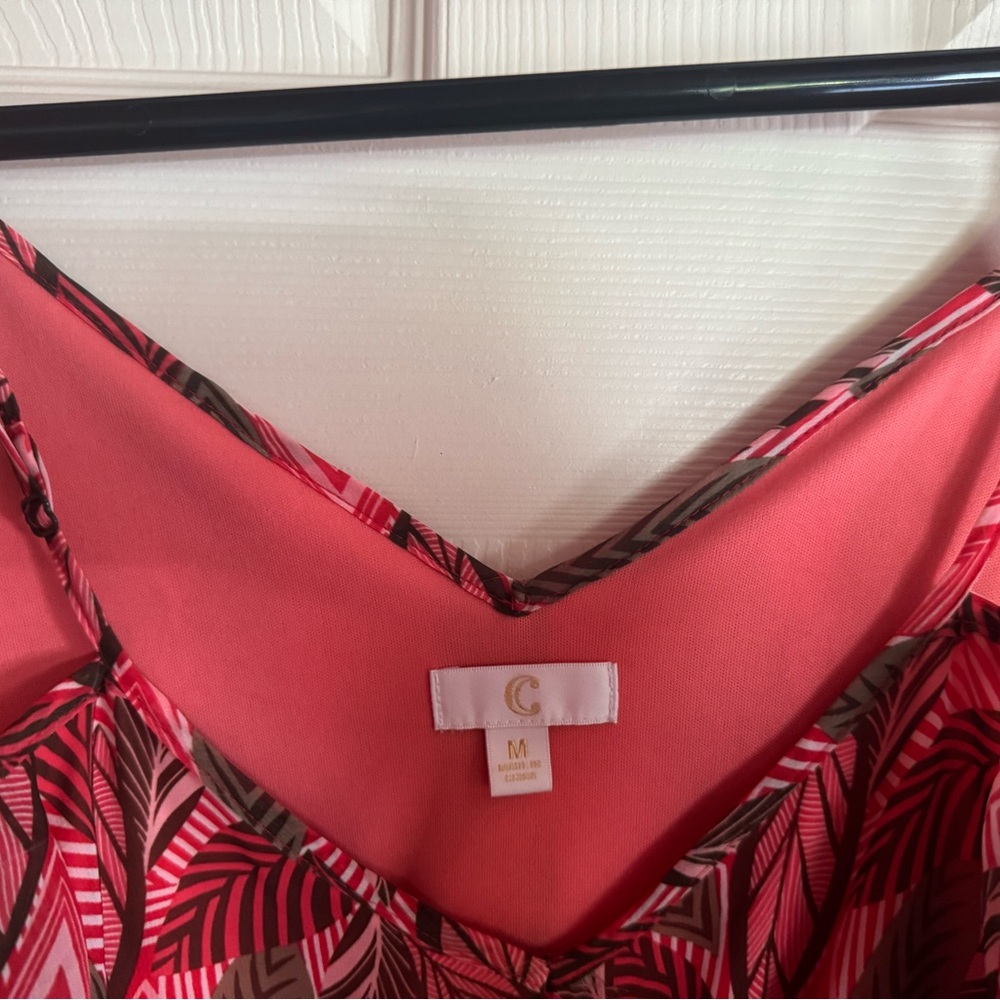 Charming Charlie Coral maxi sundress perfect for beach or music festival! - Picture 4 of 8